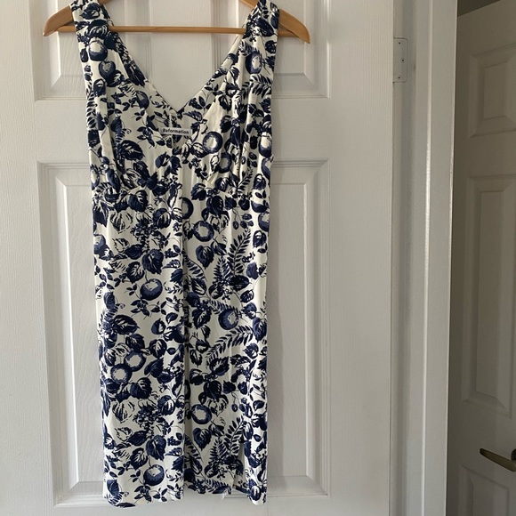 Reformation Gianni Mini dress in Orangerie fruit print, size M - Picture 2 of 6